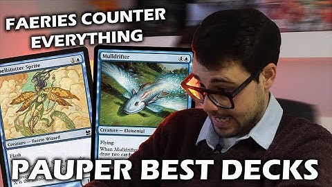Faeries are great in Pauper! | Pauper Paper Gameplay | Magic : the Gathering