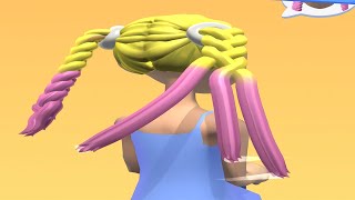 Braid Salon 👱‍♀️👩 NEW HAİR!! All Levels Gameplay Android,ios screenshot 5