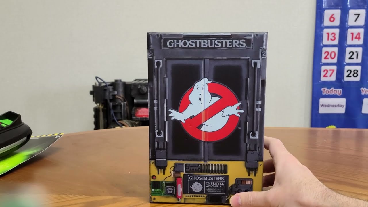 Ghostbusters Employee Welcome Kit - YouTube