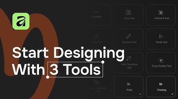 The ONLY 3 TOOLS You Need to Start Designing (Practical Beginner Guide in Affinity 3)