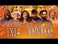 the discussion gets heated!! - The Boondocks 1x14, The Block is Hot - Group Reaction