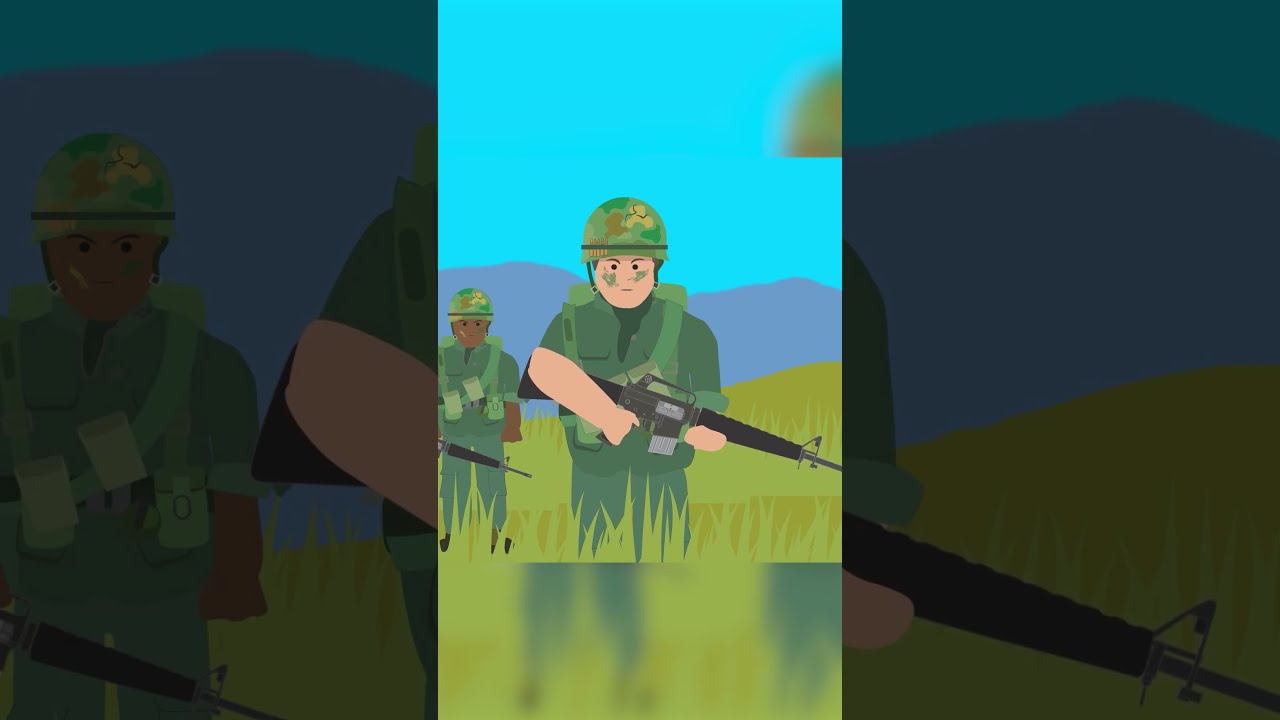 M16A1 Rifle U S Infantry Weapons Of Vietnam War 