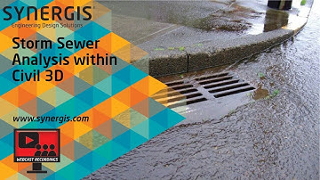 Civil 3D - Storm Sewer Analysis Webcast