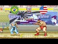 FT3 @sf2hf: Wanderers (BR) vs yellafever (US) [Street Fighter II Hyper Fighting Fightcade] May 23
