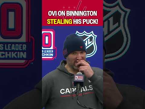 Ovi reacts to BINNER the PUCK BANDIT 👀