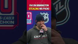 Ovi reacts to BINNER the PUCK BANDIT 👀