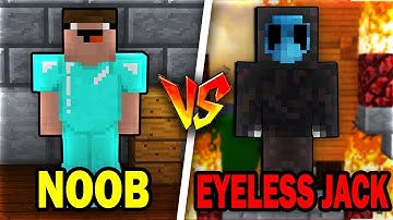 THỬ THÁCH Troll NOOB Bằng SÁT NHÂN EYELESS JACK Trong Minecraft!!