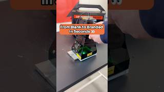 Permanent Metal Marking in Seconds, No Ink Needed #lasermarking #metalworking