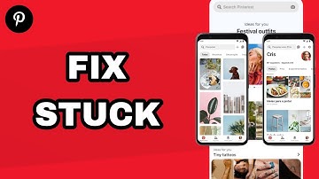 How To Fix And Solve Pinterest App Stuck | Final Solution