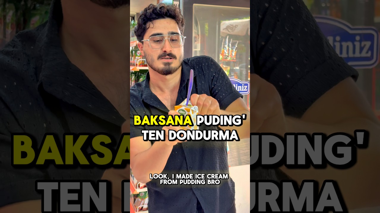 Dondurma yapımı pudinğ part-23 #shorts #viral