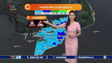 Dự báo thời tiết Tây Nam Bộ ngày mai 23/12/2024 | VTVWDB