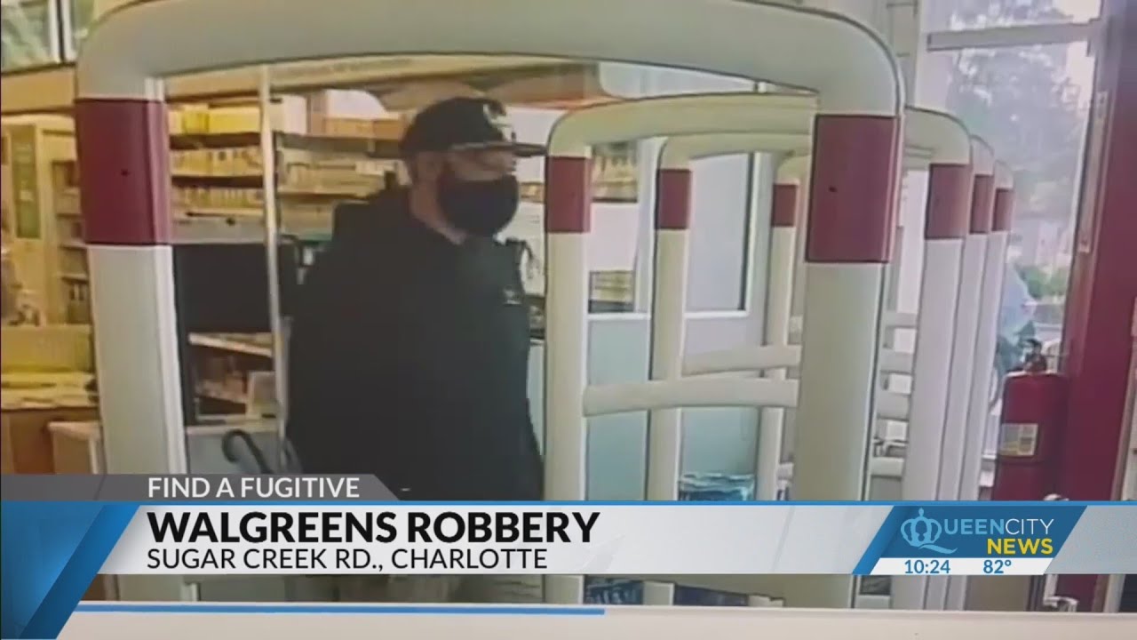 Find a Fugitive: 'Polite' thief tries to rob Walgreens - YouTube