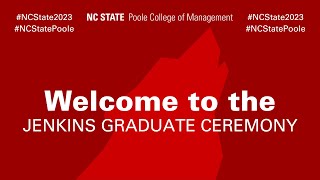 Spring 2023 Jenkins Graduate Ceremony (May 4th, 2023)