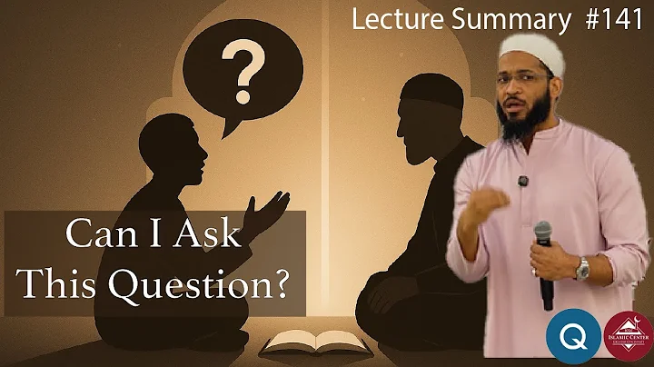 Shaykh Mikaeel Smith – Hadith of Jibra’eel, Part 2 | Importance of Questions