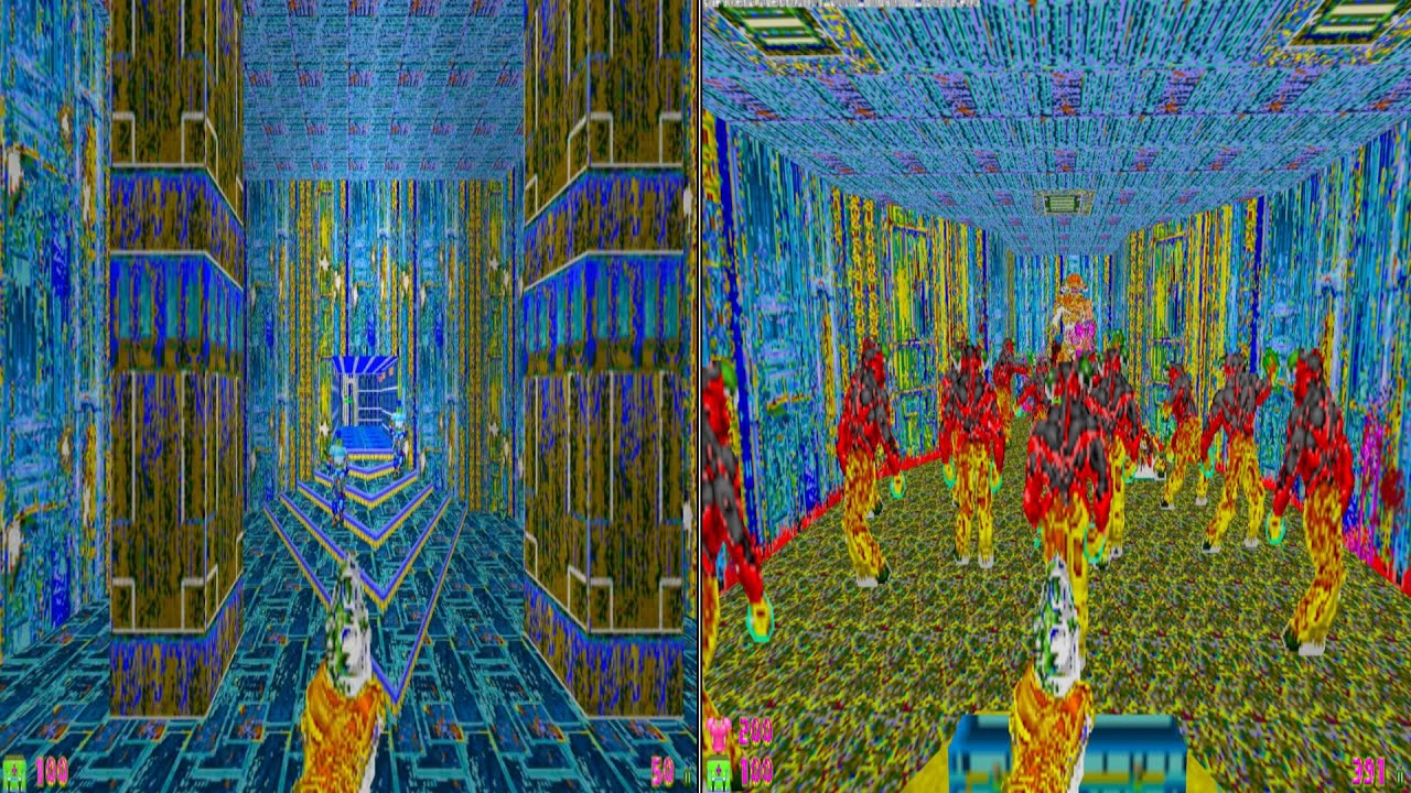 DOOM MOD & WOLFENSTEIN 3D MAGIC BLUE MOSTLY GLITCHES BIOS PK3 Dr Robotnik’s Ring Racers 01 08 31 32