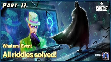 DC: Worlds Collide (F2P) (Mobile, IOS)  | "What Am I" Riddler Puzzled Solved | Part 11
