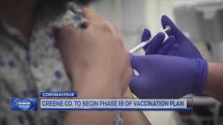 Greene County Department of Public Health scheduling COVID-19 vaccine appointments for people ages75