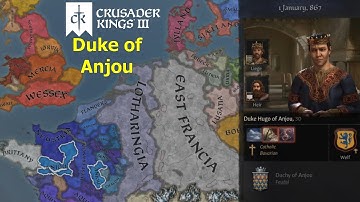 Crusader Kings 3 Duke of Anjou - 1!