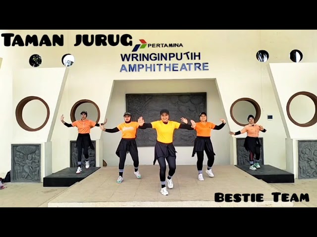 TAMAN JURUG || koplo Happy Asmara || Senam Kreasi || By Bestie Team class=