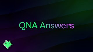 QnA Answers!