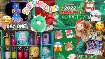 Squishmallows🎄ADVENT😱Calendar DAY ONE Mystery✨Squish Capsule Opening! ~VLOGMAS~ What Will We Open?