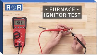 White Rodgers # 768A-842 - Continuity Test (Gas Furnace Ignitor) screenshot 5