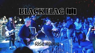 Black Flag  - Rise Above (Live )
