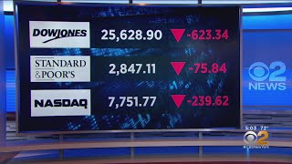 Stock Market Plunges Amid Trade Wars, Fears Of Slowing Economy