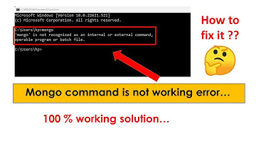 Mongo command is not working/found in MongoDB 6.0+ || MongoDB error fix
