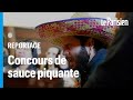 Je me suis entran au tabasco on a assist au championnat de france de sauce piquante