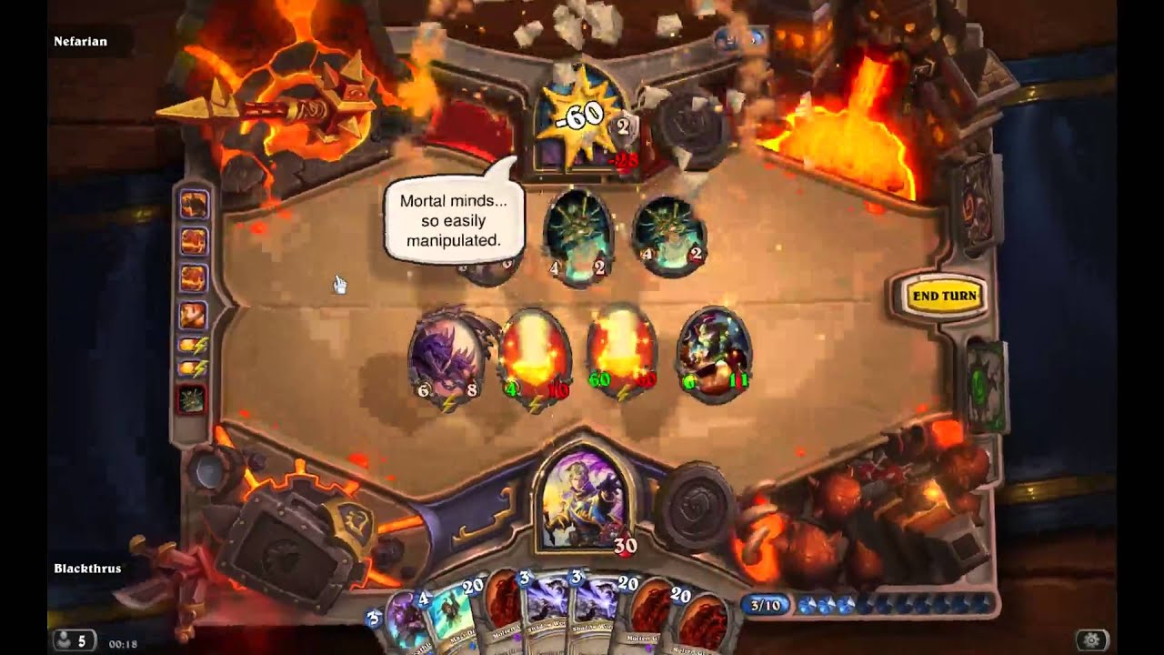 Hearthstone: How to truly beat HC nefarian.