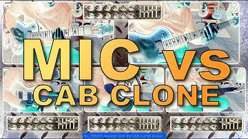 Mesa Boogie Mark V:25 - Mic and CAB CLONE Compared - in a produced track!