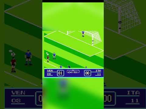 "Нечестный" гол в игре Goal! Two на #денди // "Cheap" goal in Goal! Two on #NES #soccer #sports