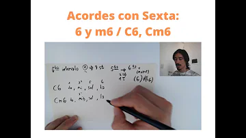 ¿Cómo se llama el acorde 6?