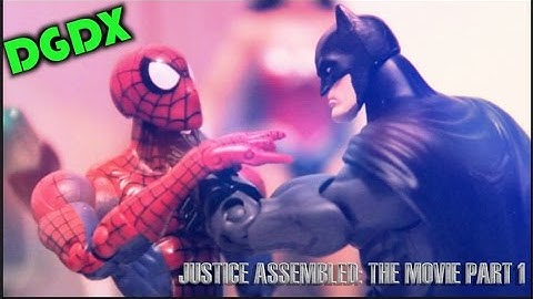 "Justice Assembled: A DGDX Animation"- THE MOVIE (PART 1) Marvel / DC Stop Motion (2013) *HD*
