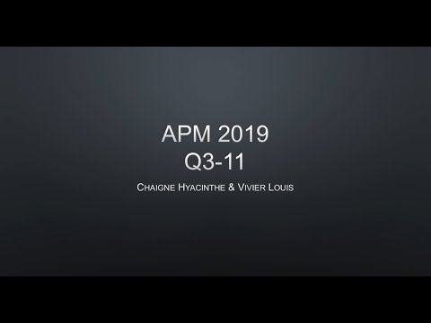 APM 2019 -