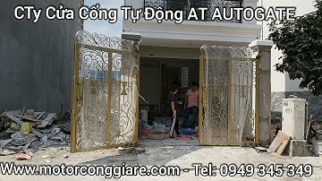 Hướng dẫn lắp đặt cửa tự động mở 2 cánh tại Thủ Dầu Một - Bình Dương