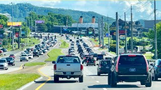 Pigeon Forge:   Nothing But a SUNshine SUNDAY on the Parkway! Traffic & Crowd @ 5PM on May 19, 2024