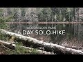 6 Day Solo Hike In Algonquin Park Canada - Western Uplands Trail