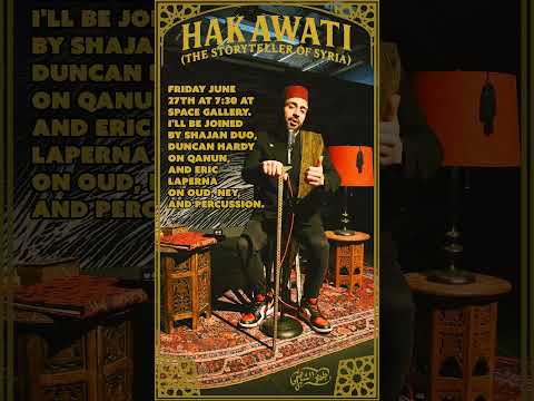Portland, Maine June 27th Hakawati show at Space Gallery