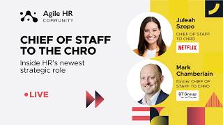 All you need to know about the Chief of Staff to the CHRO