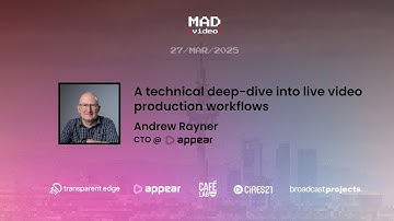 A technical deep-dive into live video production workflows