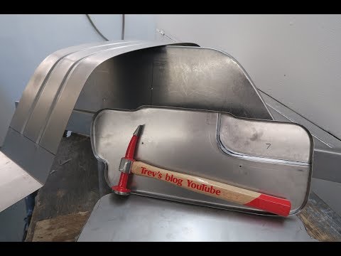 How to make your own car body repair panels hammer forming Tips and Tricks #18 panel beating