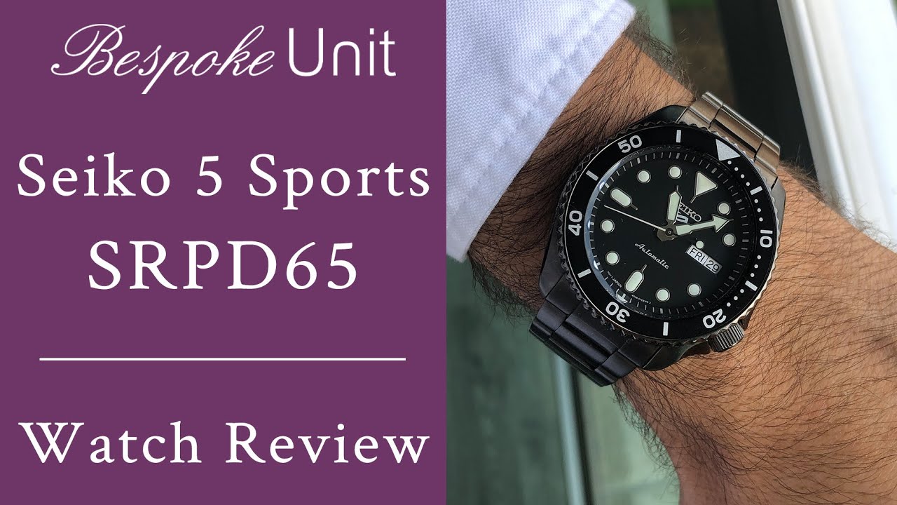 Seiko SRPD65 Seiko PVD Dive Watch Bracelet YouTube