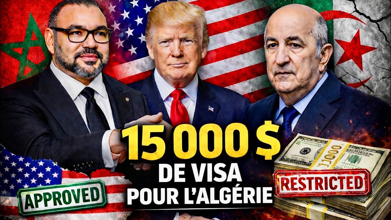 Visa américain : Pourquoi l'Algérie est visée mais pas le Maroc ?