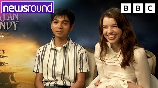 Peter Pan and Wendy Interview With Stars of NEW Film Newsround