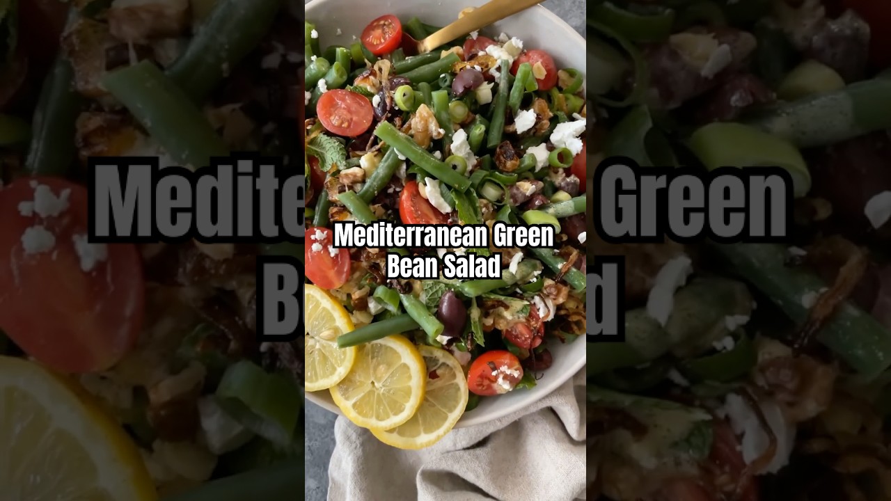 Mediterranean Green Bean Salad