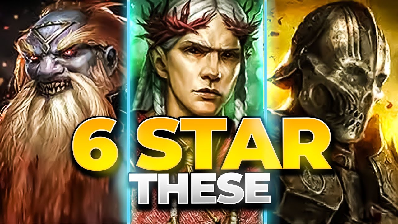 ALL THE BEST RARE CHAMPIONS to 6 STAR in 2025!