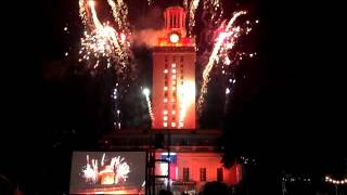 UT Commencement 2012 - The Eyes of Texas & Fireworks Show