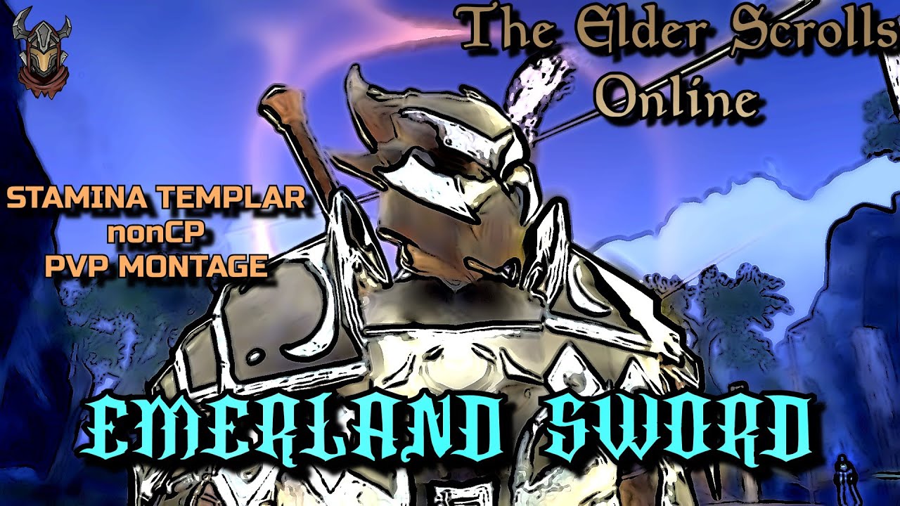 Stamina Templar No CP 1vsX Solo Cyrodill & Battleground PvP Montage / Elder Scrolls Online